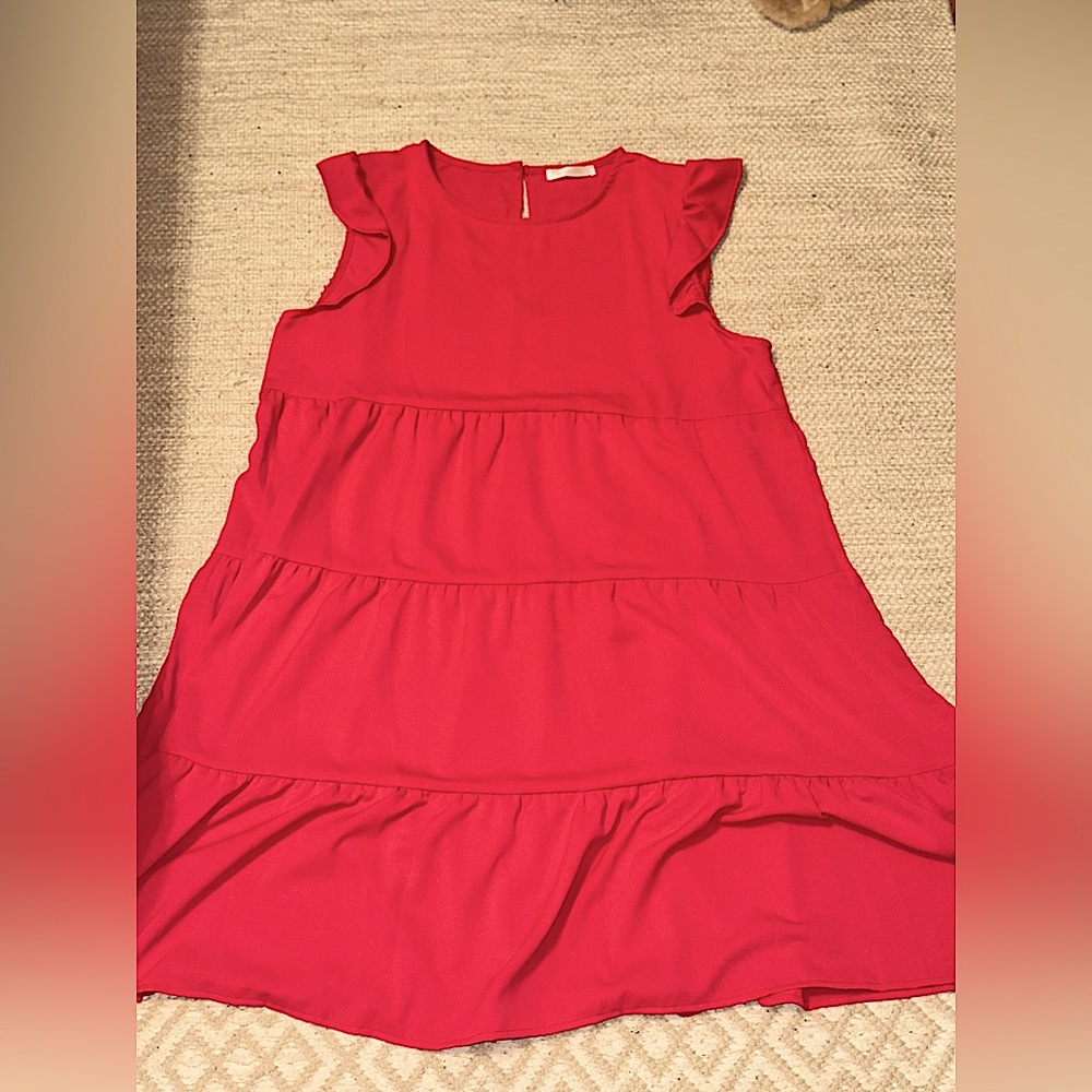 Pink midi dress!